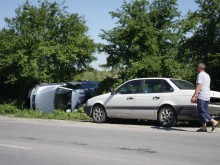 С леки наранявания се отърва жертвата на неспазващ правилата шофьор