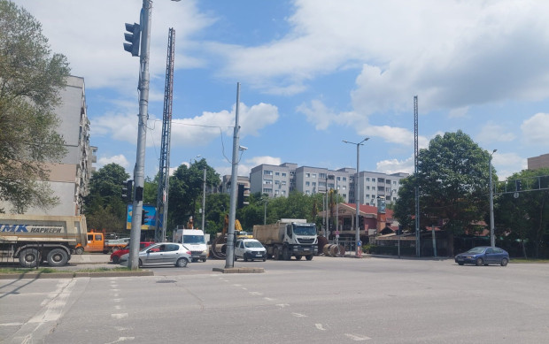 TD За неработещ светофар на възлово кръстовище в район Северен в