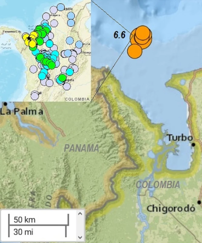 Земетръсна активност в Карибско море