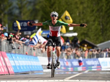 Шампионът на Италия с етапна победа в Джирото