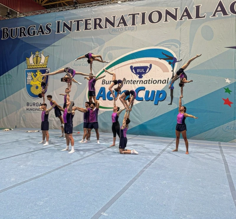 Над 300 акробати ще вземат участие в международен турнир по акробатика в Бургас