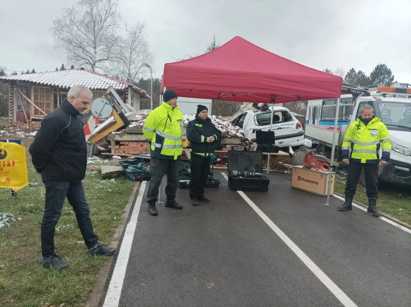 Мащабно полево учение "Сила 23" по Плана за действие при земетресение в София