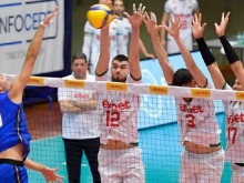 Волейболните национали с открита тренировка в зала "Христо Ботев" в столицата