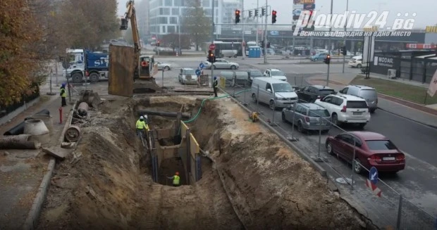 След аварията голяма част от "Южен" остана без ток