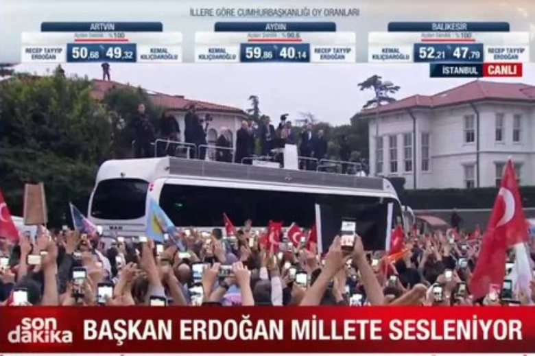Ердоган обяви победа на изборите