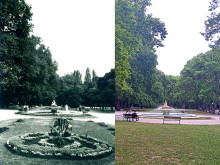 Вижте кът от Морската градина във Варна с 90 години разлика