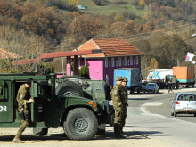 КФОР зае позиции в Северно Косово на фона на последната ескалация