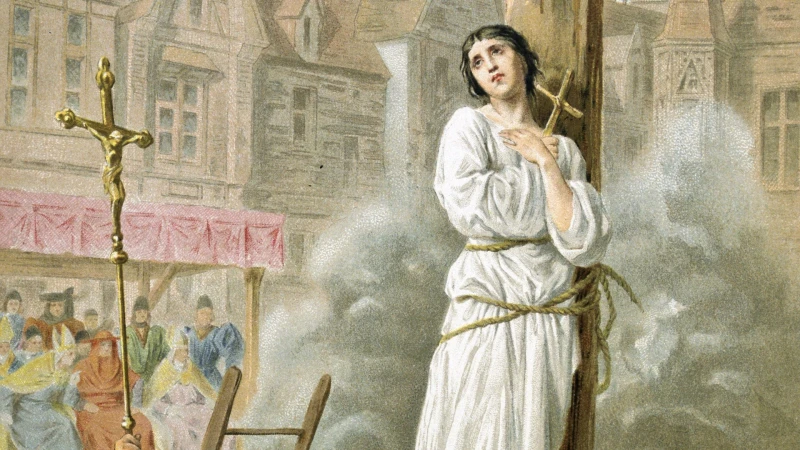 На този ден в историята: Жана д`Арк бива изгорена на кладата