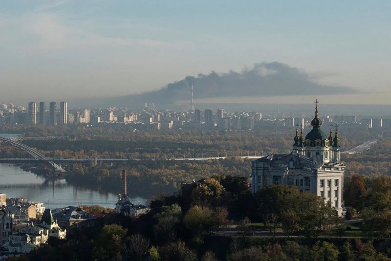 Масови спирания на електричеството в Украйна