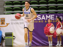 Баскетболист на Академик Пловдив в състава на България U20