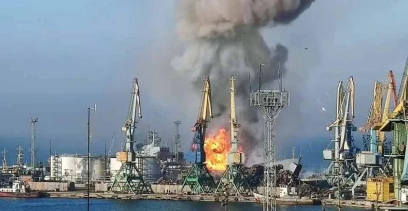 Експлозии разтърсиха Бердянск
