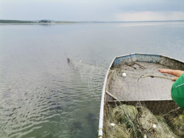 </TD
>След извършена проверка по вода на езеро Вая, контролни органи