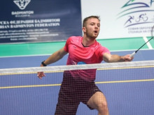 Димитър Янакиев остана трети на турнир по бадминтон