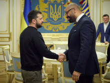 Външният министър на Великобритания увери Зеленски в подкрепата на Лондон по време на визита в Киев