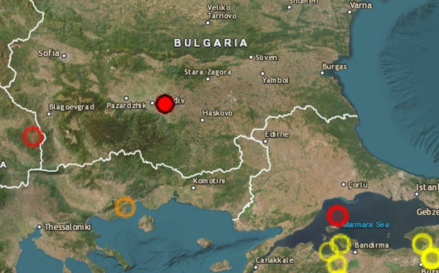 TD Последни данни за земетресението което разлюля Пловдив според Европейския сеизмологичен