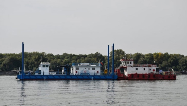 </TD
>Броят на товарните кораби, посещаващи българските пристанища по река Дунав,