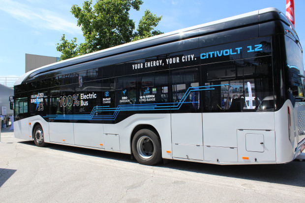 TD Нов 12 метров 100 процента електрически градски автобус създаден