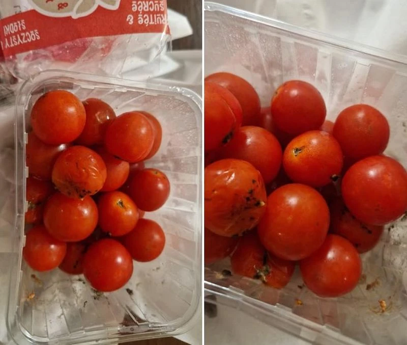 Мъж се жалва от доматите, които купи, "изяде" обаче голяма критика