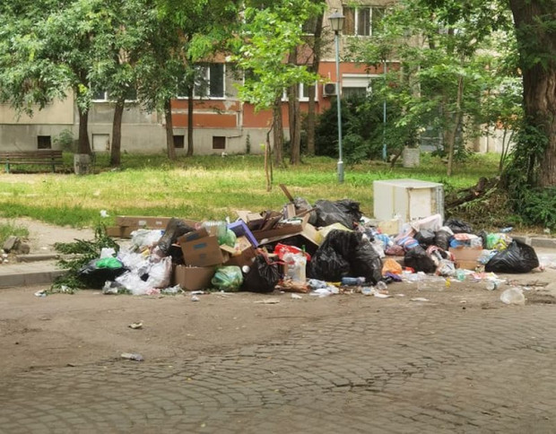 TD Пловдивчанка се оплаква от наличието на голяма камара боклук и