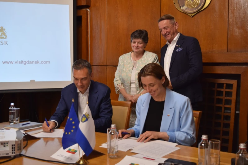 Бургас и Гданск подписаха Меморандум за разбирателство