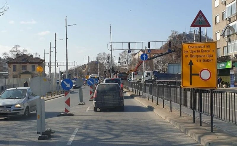 Нова организация на движение в Пловдив до дни