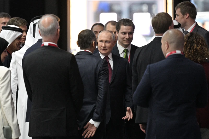 "Безпрецедентни" мерки за сигурност са взети преди речта на Путин на форума в Санкт Петербург