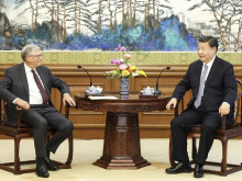 Си нарече Бил Гейтс "стар приятел" и изрази надежди "приятелството между САЩ и Китай" да продължи