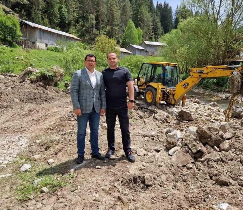Стартира възстановяването на поредната подпорна стена в девинското село Триград