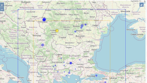 Земетресение в Румъния бе усетено и в България Трусът с
