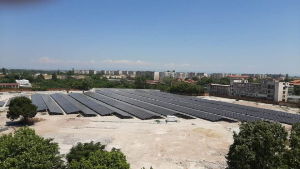 Първият градски фотоволтаичен парк в Пловдив заработва до края на годината