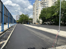 Кметът на район "Северен" съобщи за завършването на ремонт на междублоково пространство
