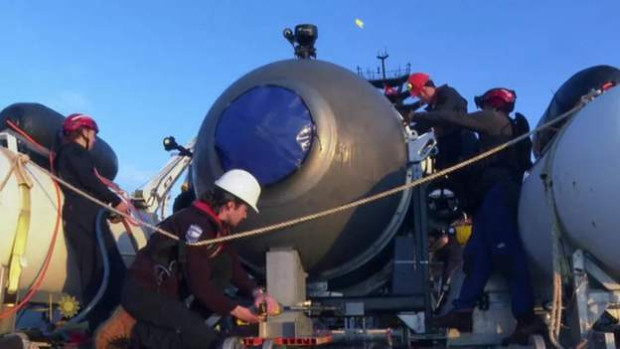 Смята се че изчезналият подводницата е батискаф Titan на туристическата