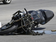 Инцидент с мотоциклетист на изхода на Бургас