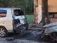 ОДМВР - Благоевград с първа официална информация за изгорелите леки автомобили 