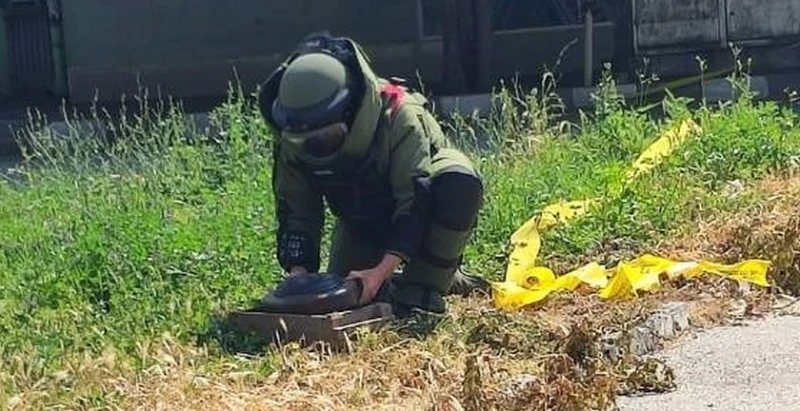 Унищожиха невзривен боеприпас в град Левски