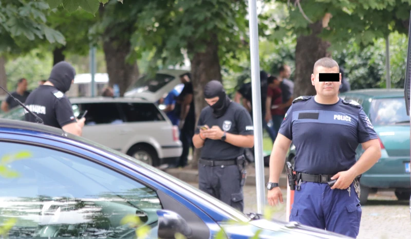 Има арестувани при зрелищната операция в Пловдив