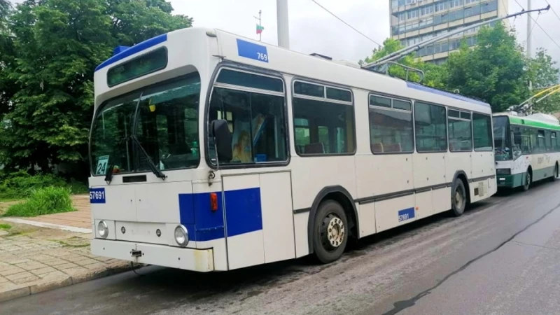 Тролейбусите в Русе вече се движат по лятно разписание 