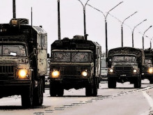 Военната техника на бойците на ЧВК "Вагнер" преминава през Липецка област