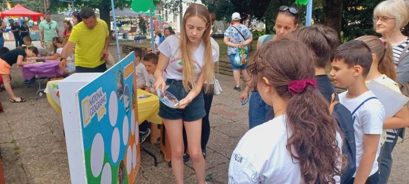 На Празника на черешата науката се превръща в игра