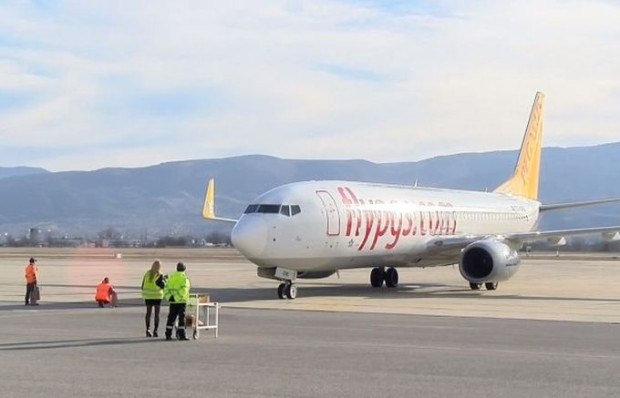 TD Турската авиокомпания Pegasus Airlines е спряла редовните полети между Пловдив