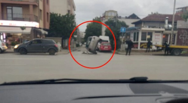 Вчера в София задържаха петима полицаи опитали да прикрият катастрофа срещу