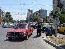 Мотоциклетистът от вчерашната катастрофа в болница без опасност за живота