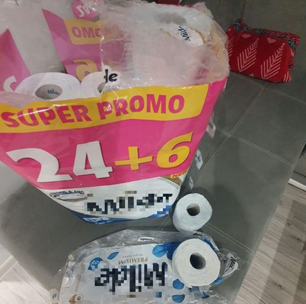 Жена разкри сериозна разлика в размера на ролката тоалетна хартия