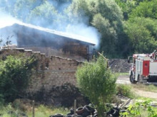 Пожар нанесе огромни щети в ранчо