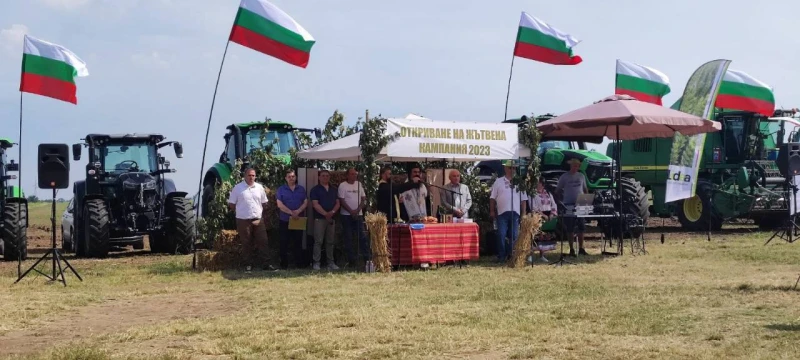 Откриха  жътвената кампания във Видинска област