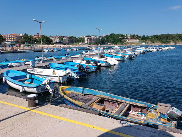 Група рибари на кея в Черноморец разказаха за тазгодишния риболовен