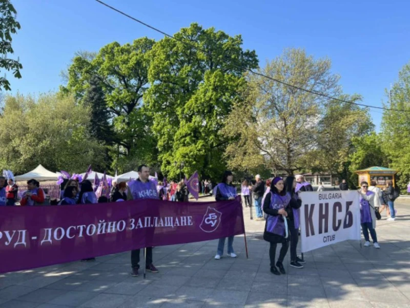 Започват поредицата от протестни акции на КНСБ