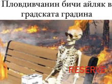 Адската жега в Пловдив стана повод за забавни колажи в мрежата