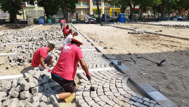 Паркинг в центъра на Пловдив с напълно променена визия