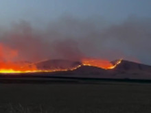 Голям пожар край Бургас